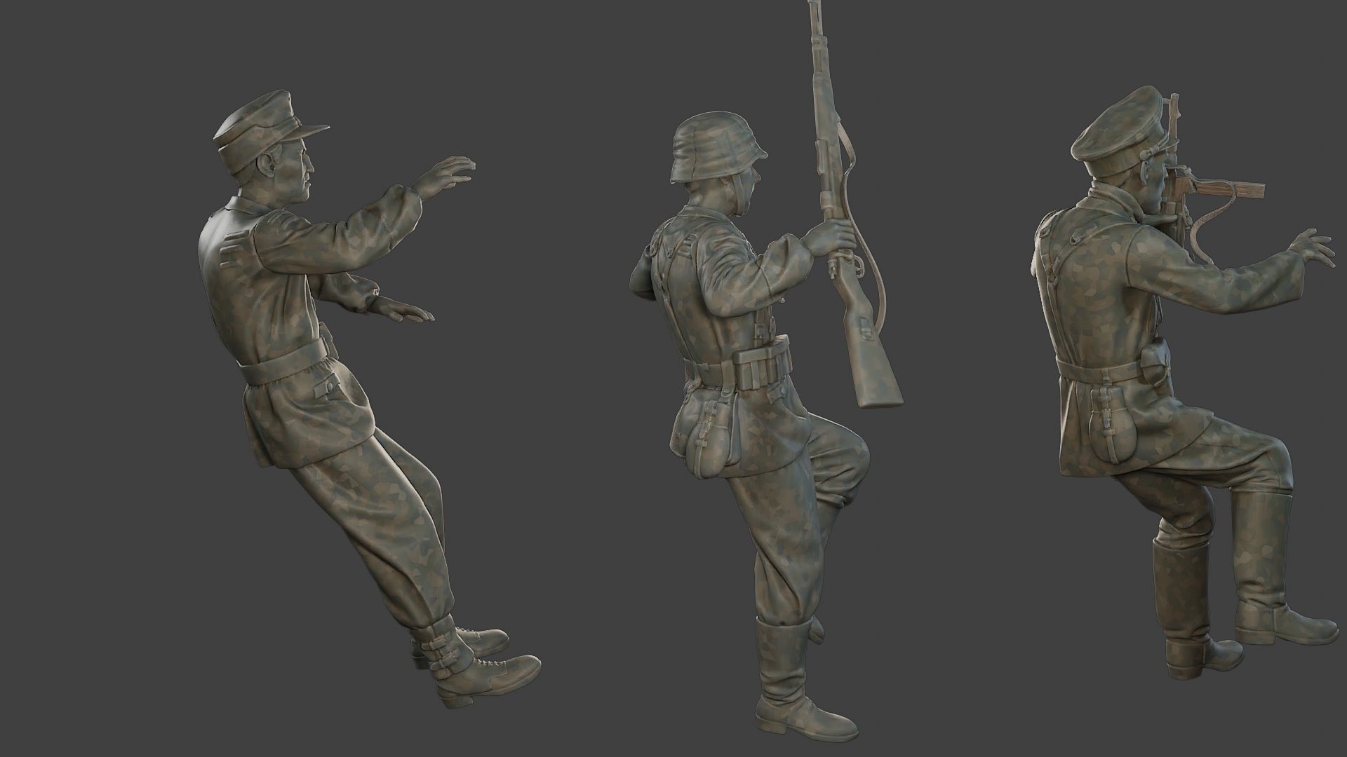 German SS Pack ww2 GSSP1 3D print model_7