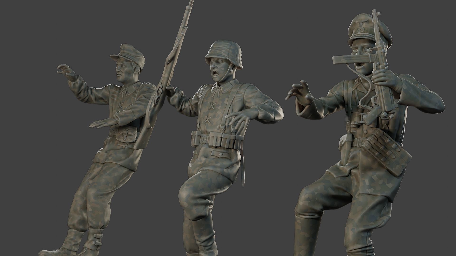 German SS Pack ww2 GSSP1 3D print model_26