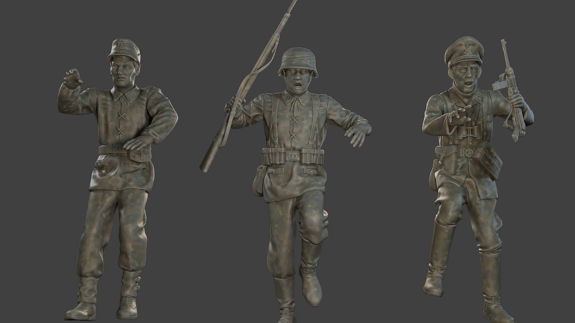 German SS Pack ww2 GSSP1 3D print model_10