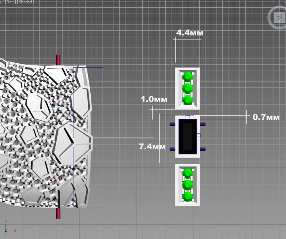 BRACELET 3D print model_42
