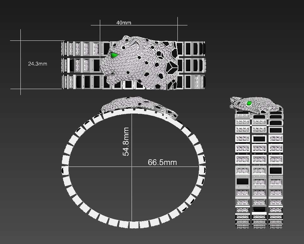 BRACELET 3D print model_56