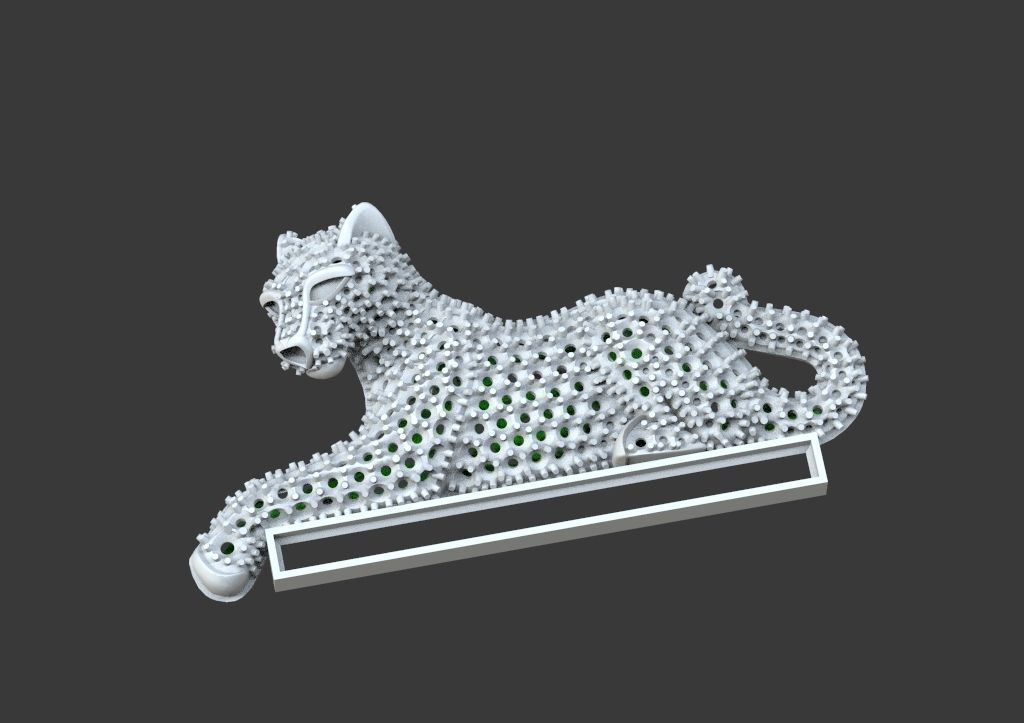brooch 3D print model_23