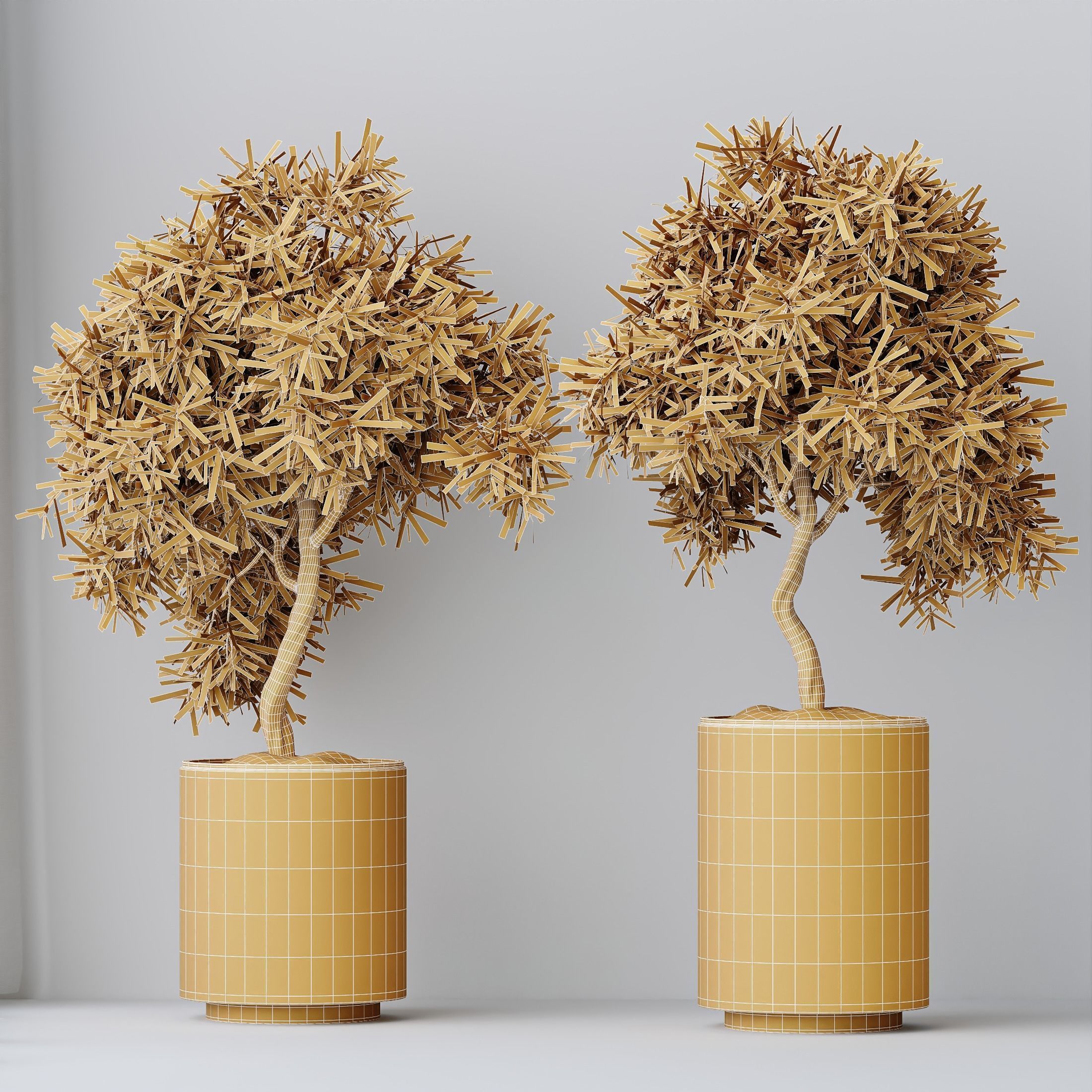 12 Different SETS of Plant Indoor SET VOL151 3D Model Collection_47