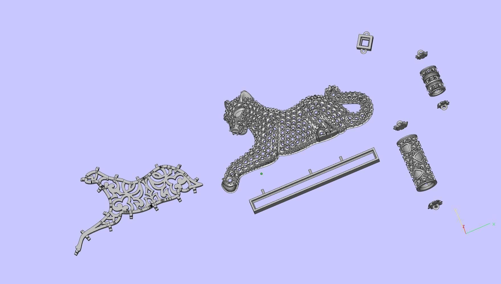 necklace 3D print model_14