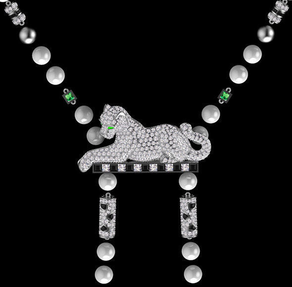 necklace 3D print model_17