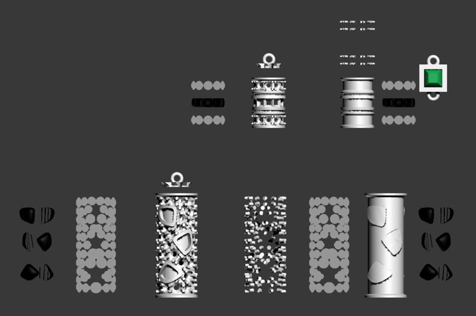 necklace 3D print model_11