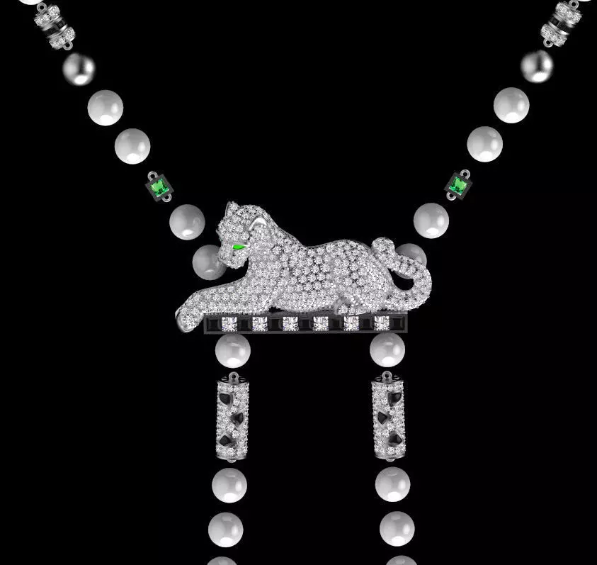 necklace 3D print model_0