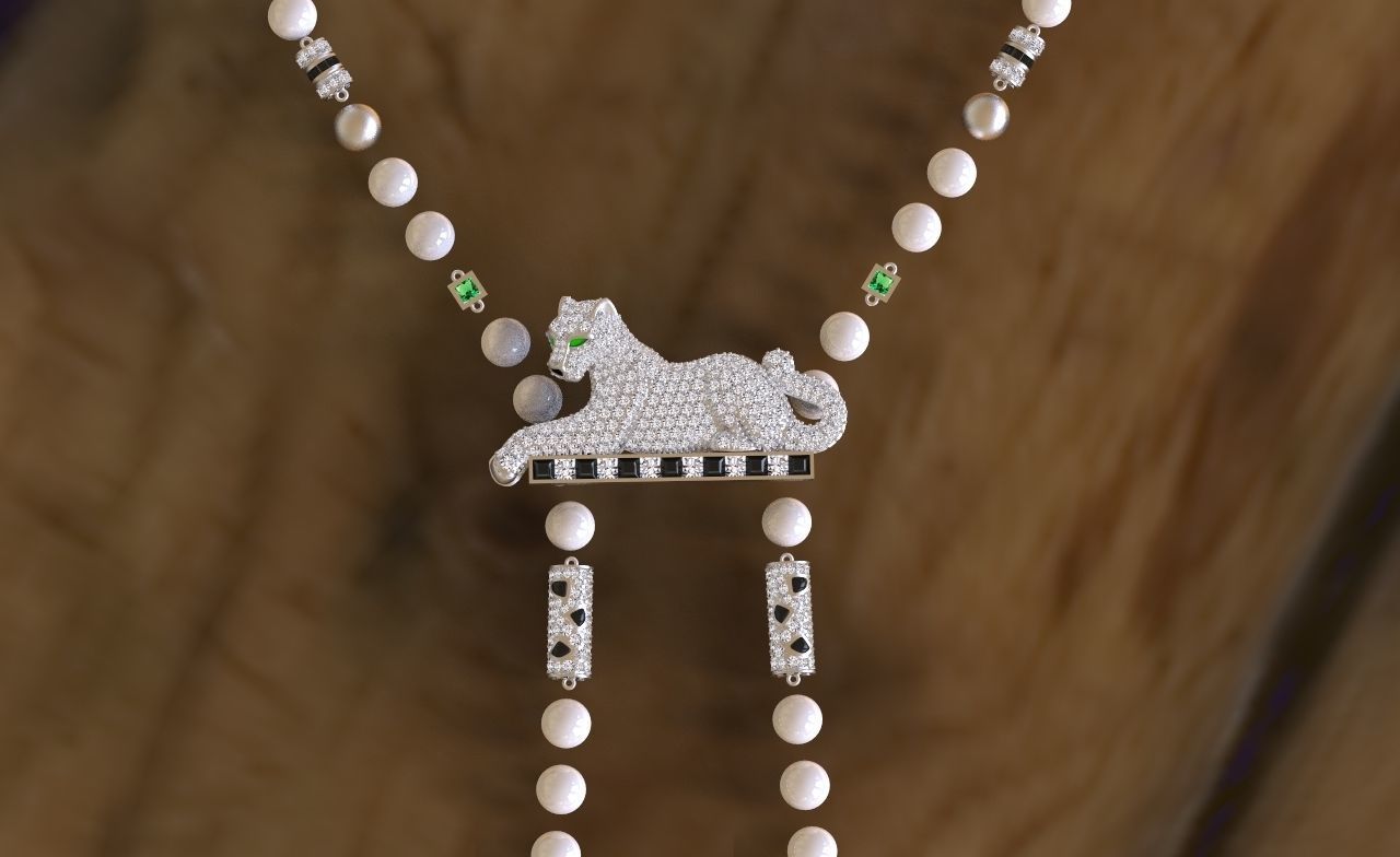 necklace 3D print model_16