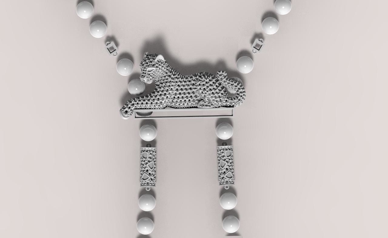 necklace 3D print model_20