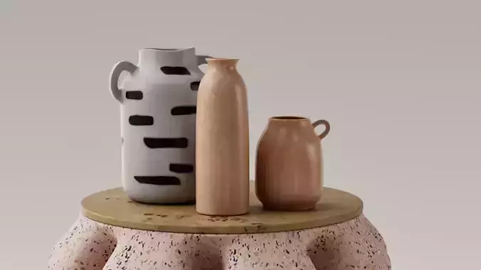 Set jarrones decorativos - floreros - vasos