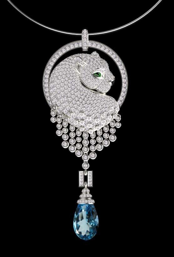 ring gold 3D print model_32