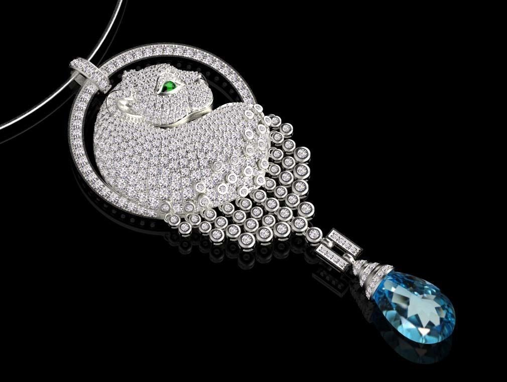 ring gold 3D print model_1