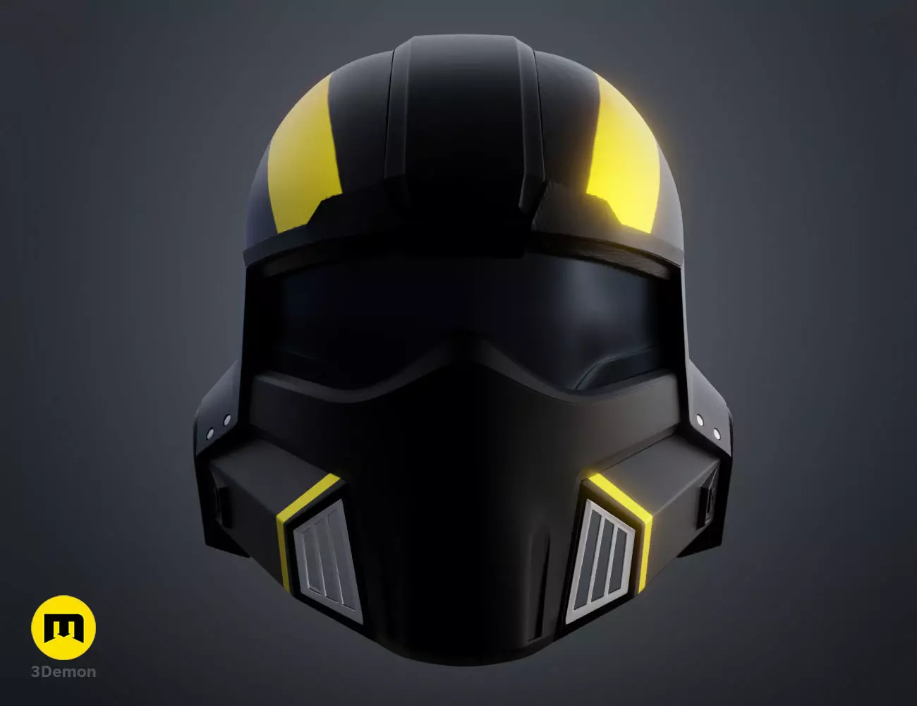 Helldivers 2 B-01 Tactical Helmet 3D print model_0