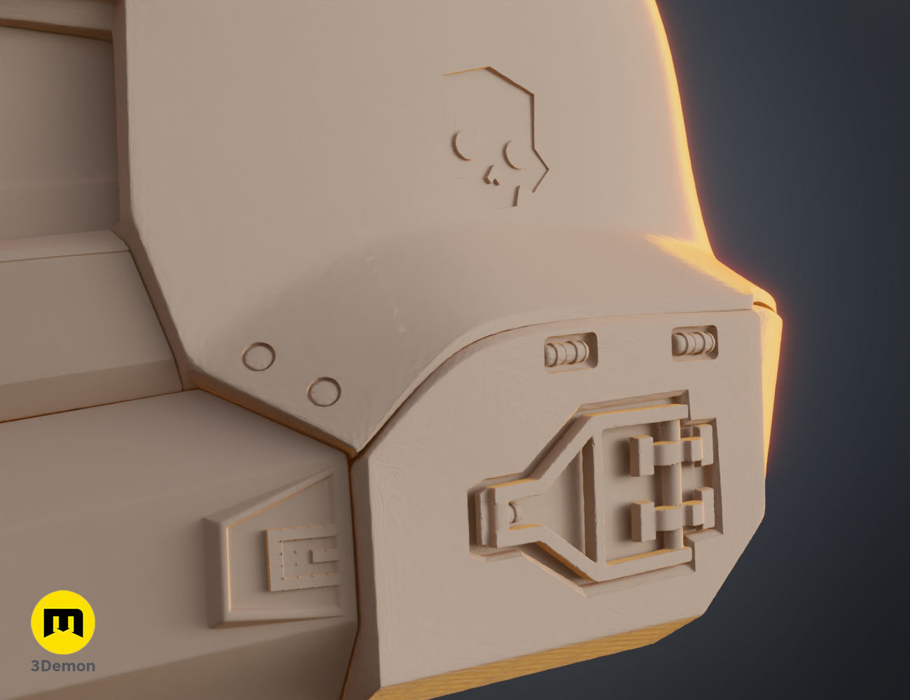 Helldivers 2 B-01 Tactical Helmet 3D print model_11