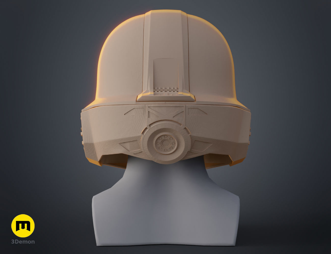 Helldivers 2 B-01 Tactical Helmet 3D print model_8