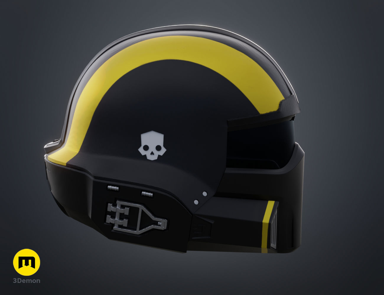 Helldivers 2 B-01 Tactical Helmet 3D print model_6