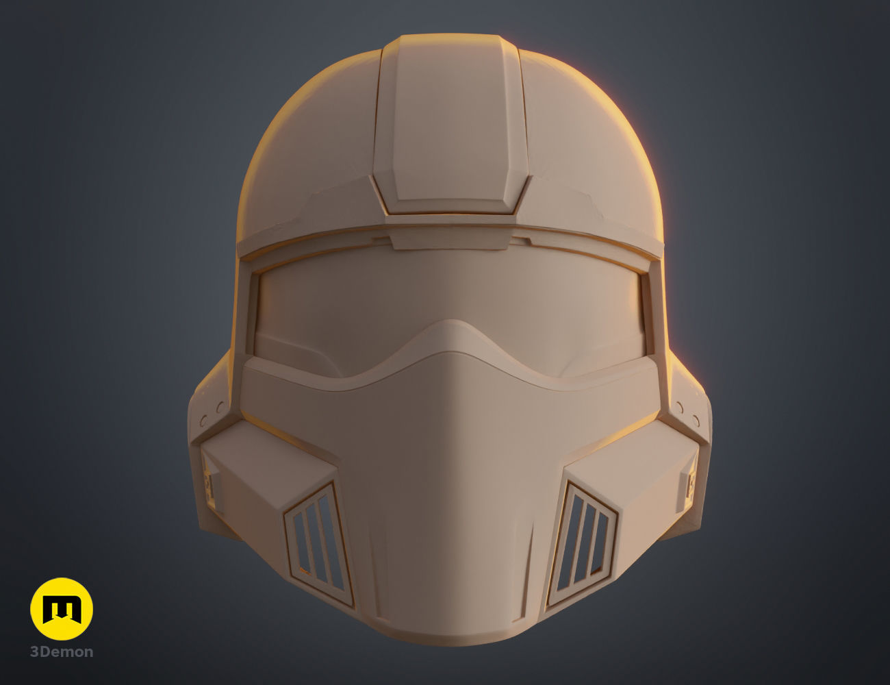 Helldivers 2 B-01 Tactical Helmet 3D print model_9