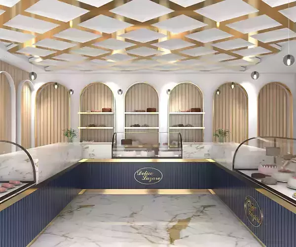 Patisserie  Design 3D model