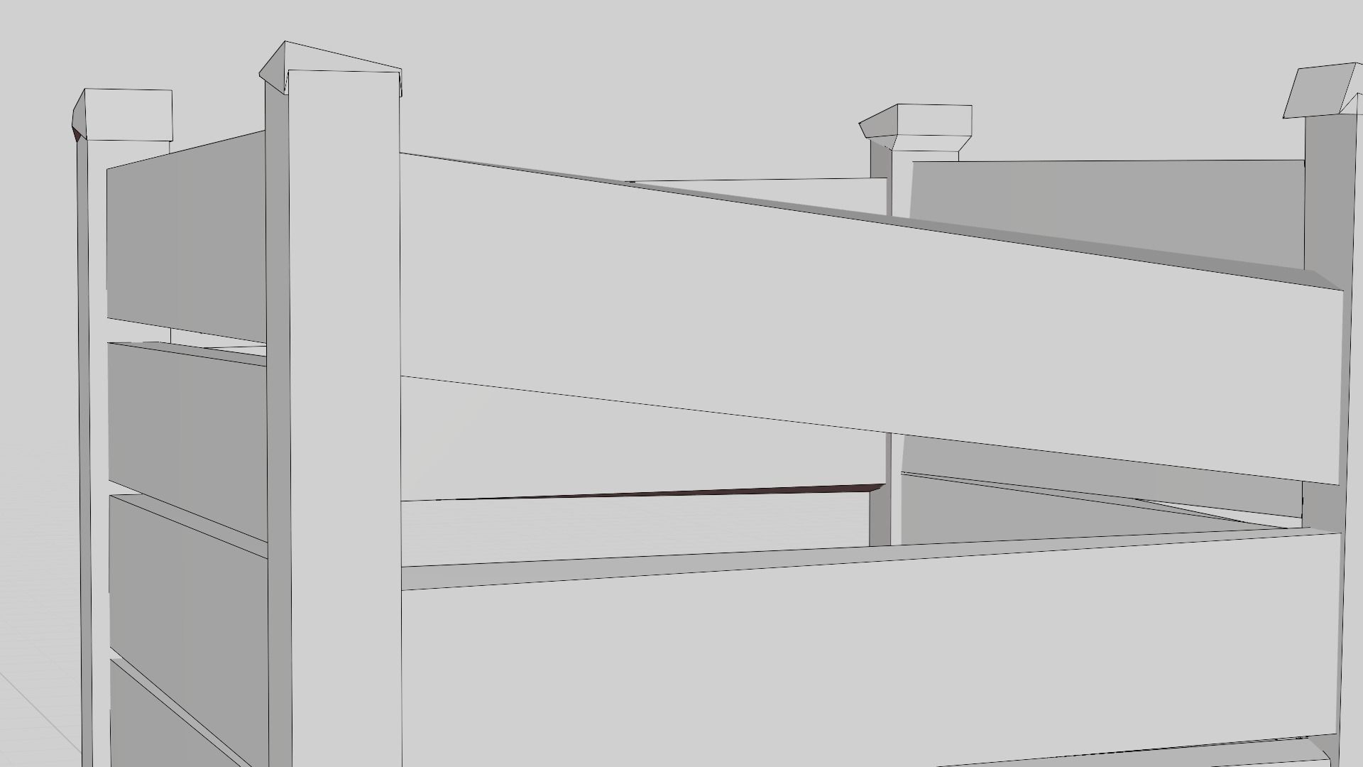 Wooden crate box Game Assets item6 3D model_25