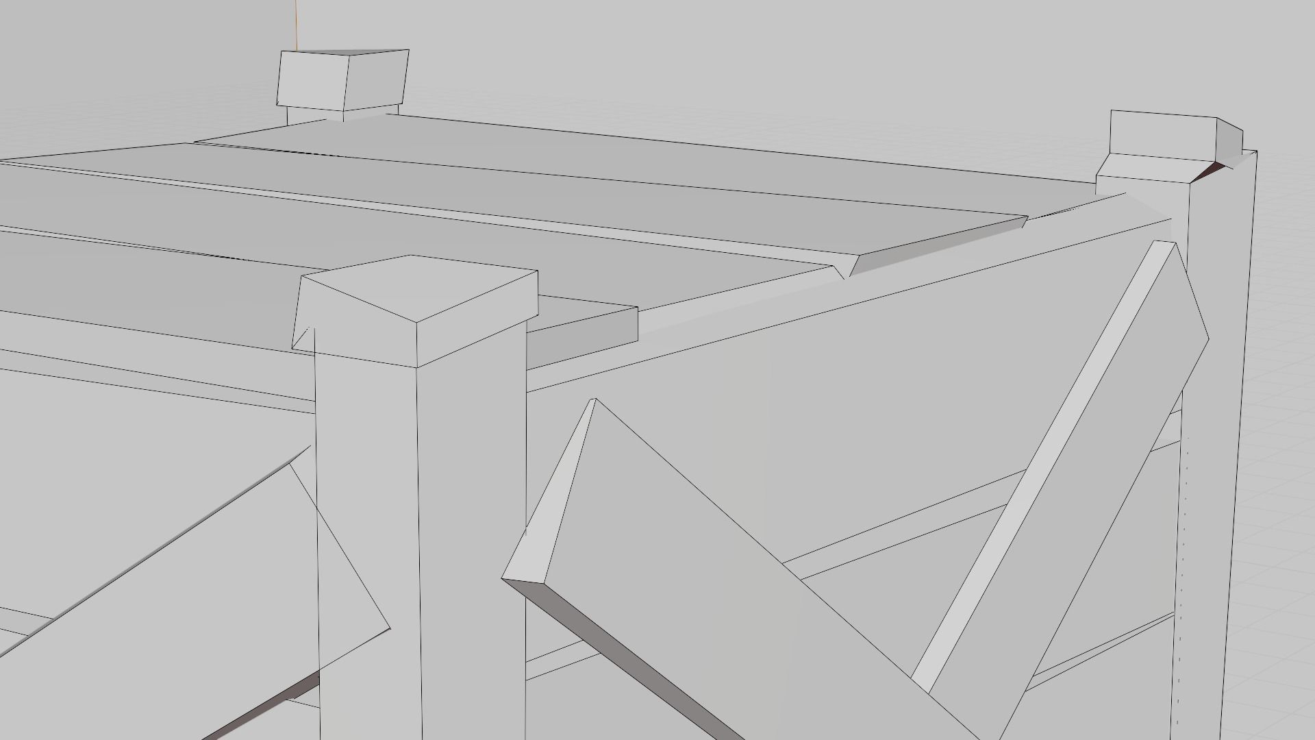 Wooden crate box Game Assets item6 3D model_21