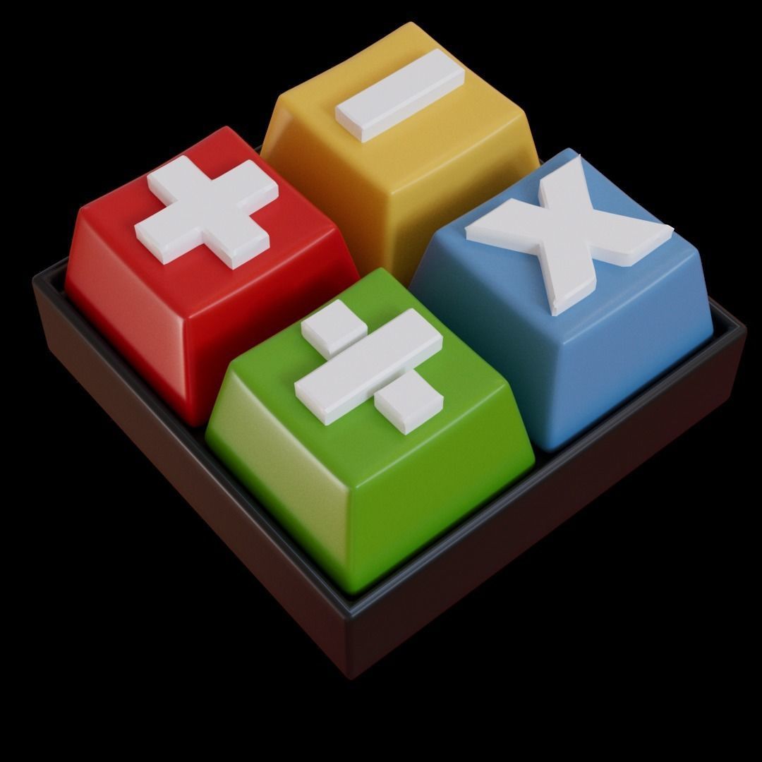 30 high quality educational objects -part 1 Low-poly 3D model_7