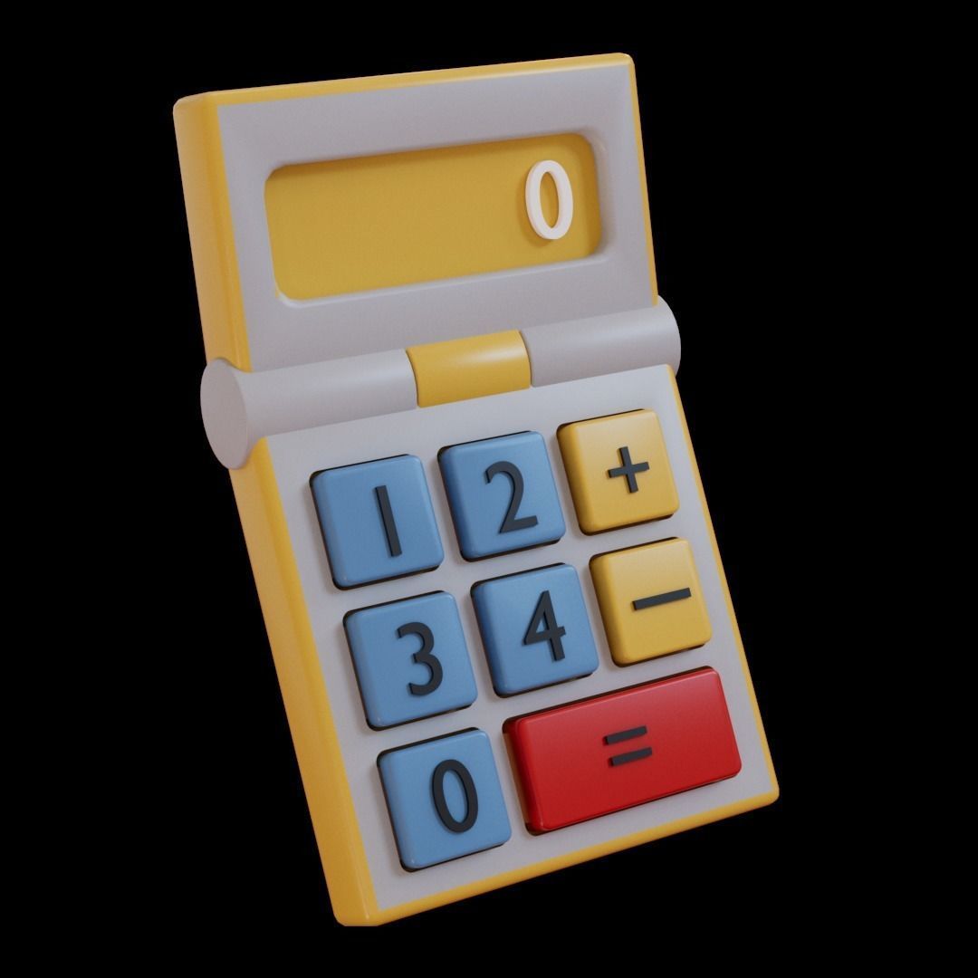 30 high quality educational objects -part 1 Low-poly 3D model_8