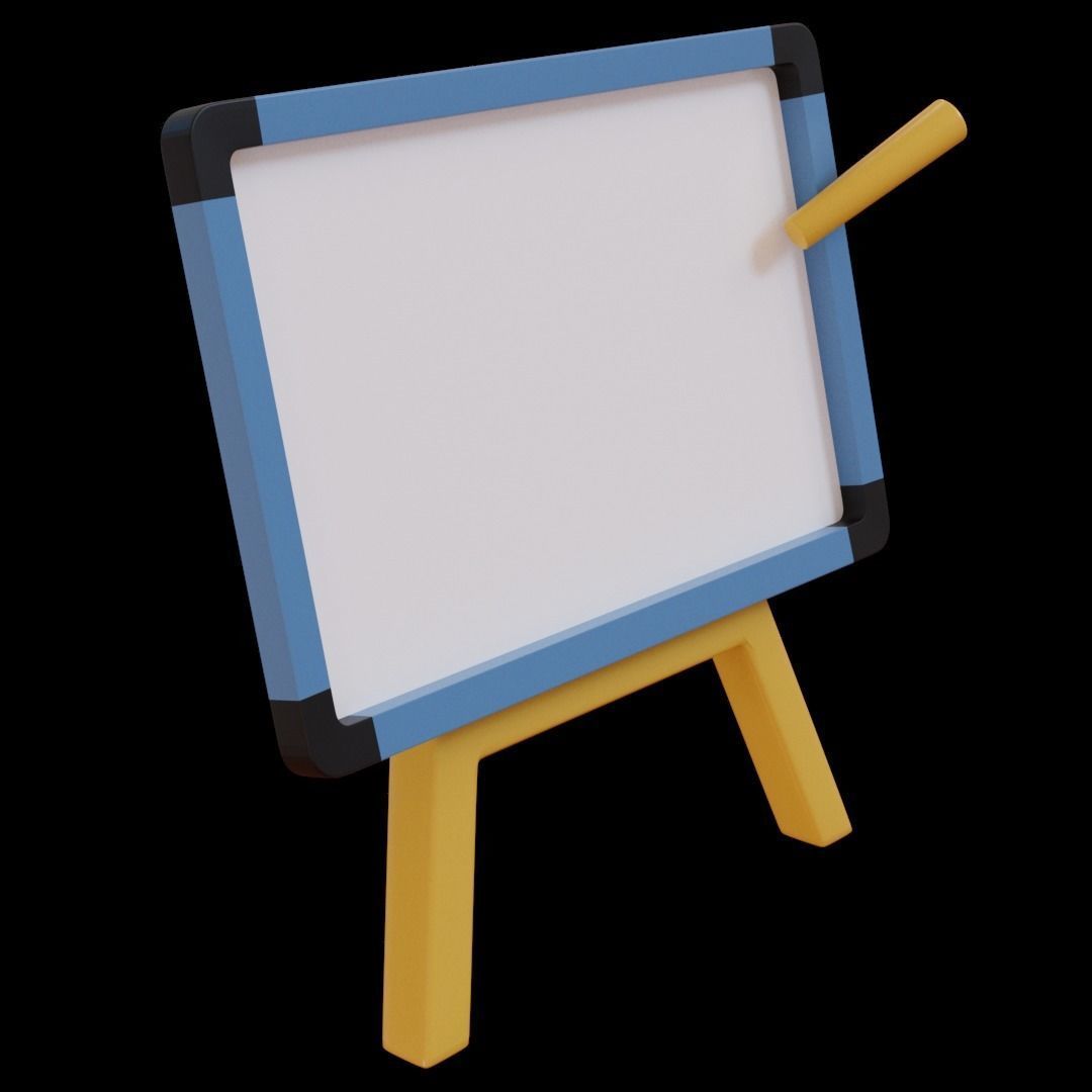 30 high quality educational objects -part 1 Low-poly 3D model_11