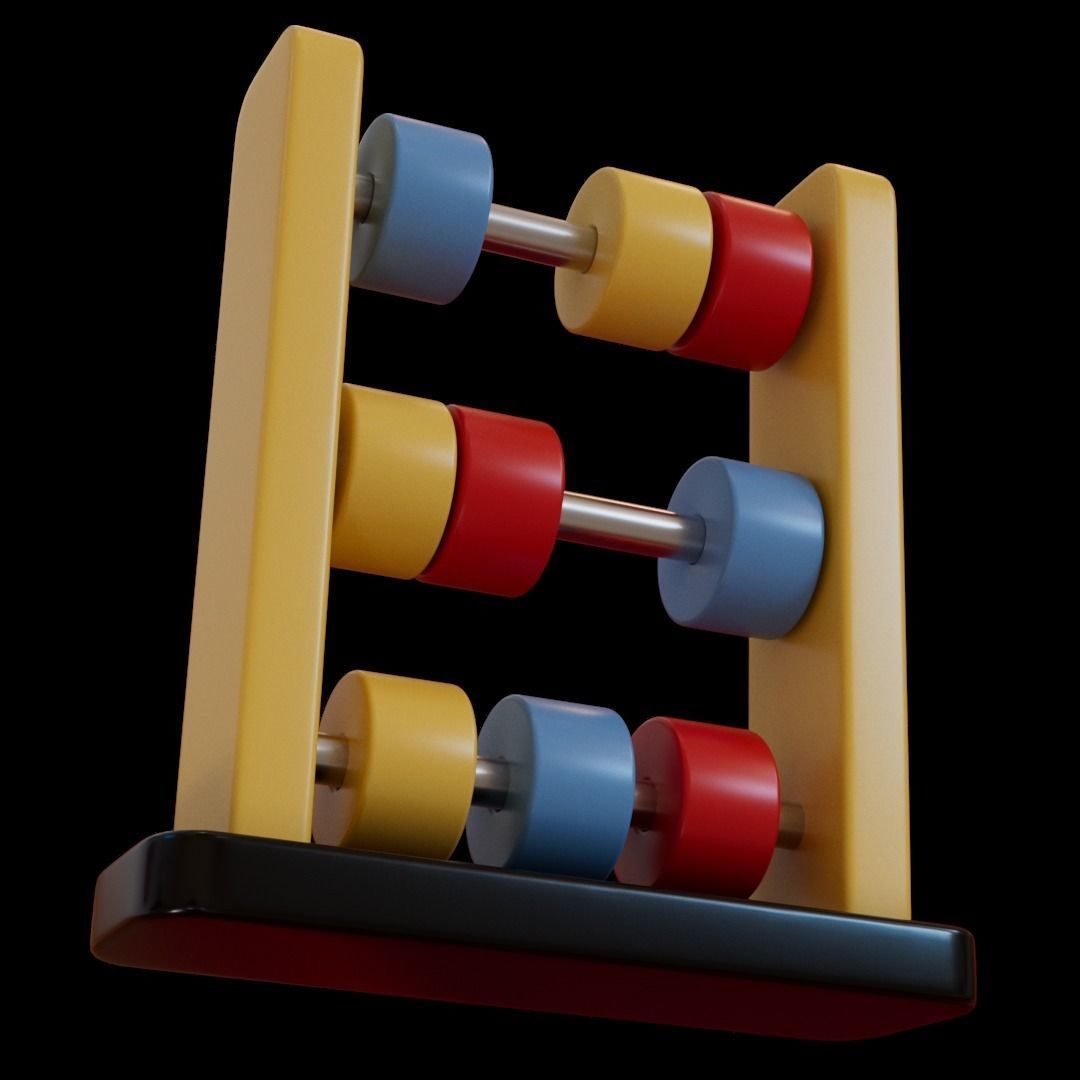 30 high quality educational objects -part 1 Low-poly 3D model_1