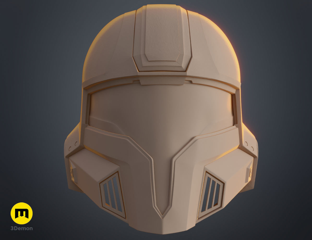 Helldivers 2 DP-11 Champion of the People Helmet 3D print model_9