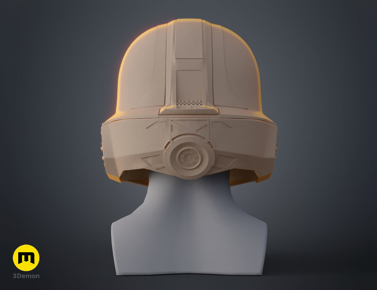 Helldivers 2 DP-11 Champion of the People Helmet 3D print model_8