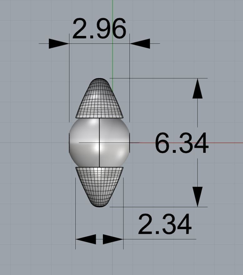 Chain and lock 3D print model_4