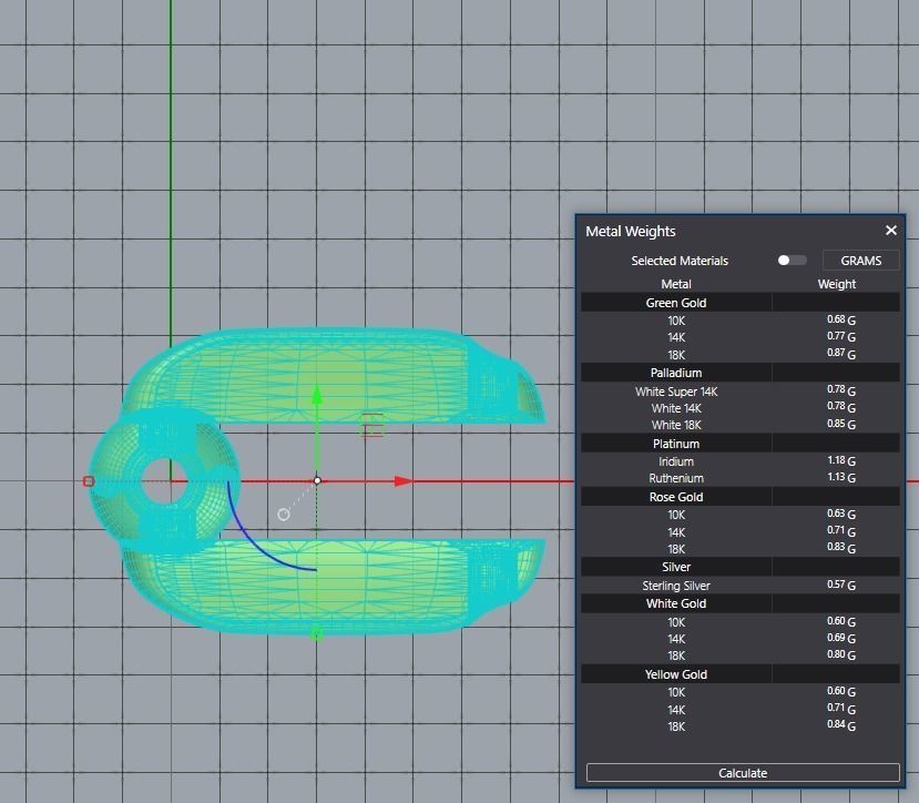 Chain and lock 3D print model_5
