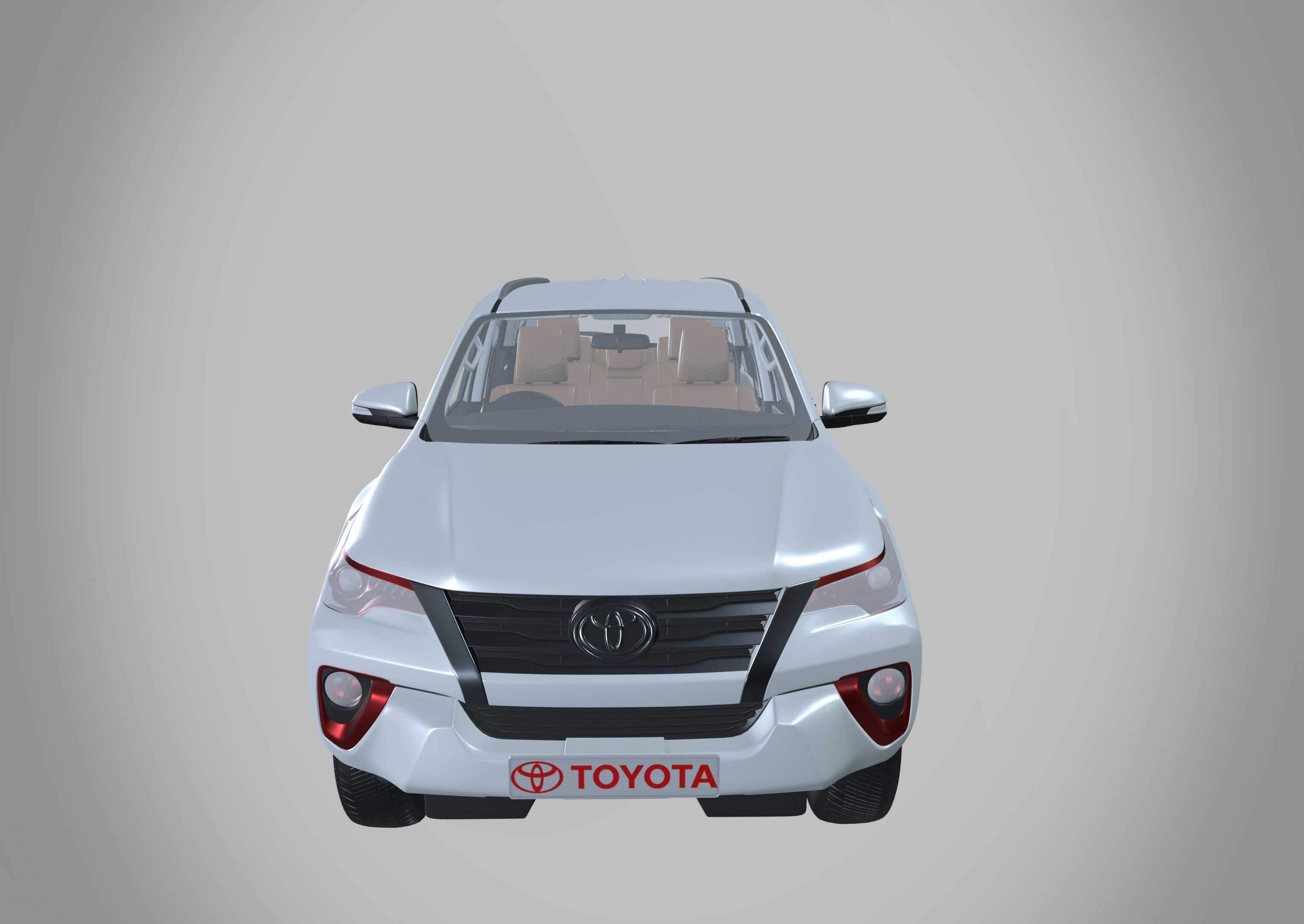 Toyota Fortuner 3D model_4