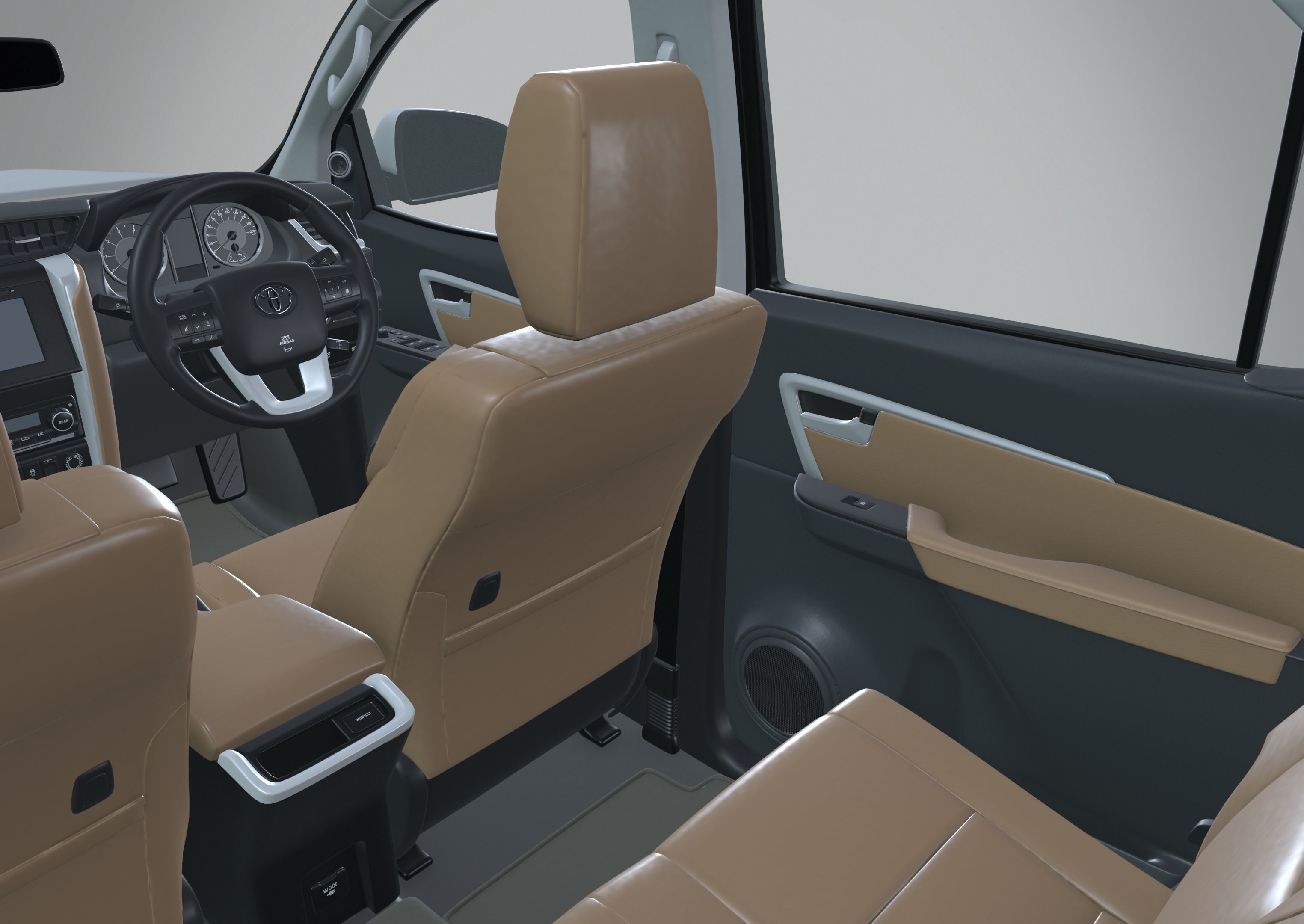 Toyota Fortuner 3D model_10