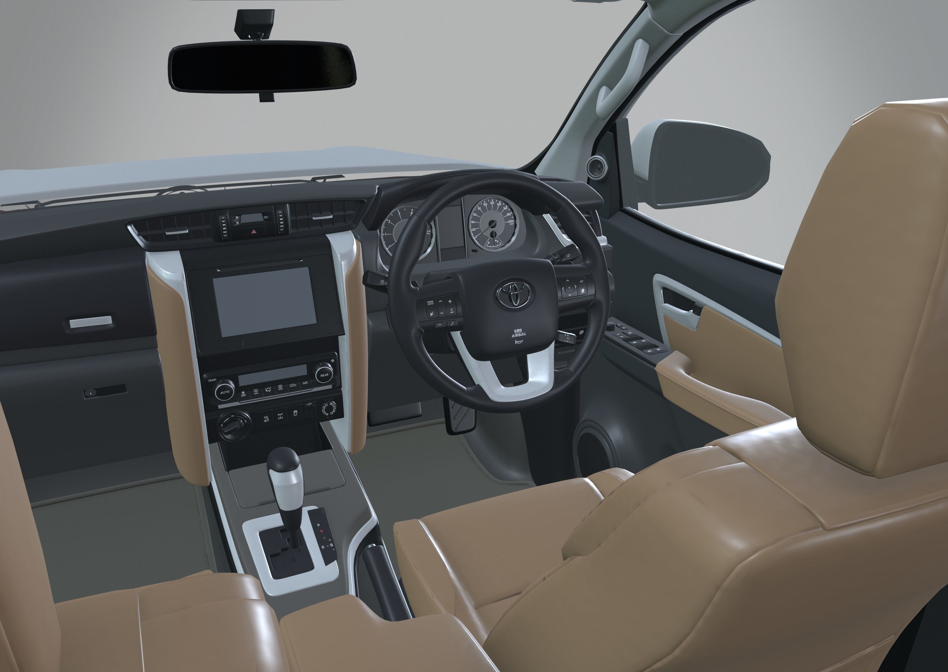 Toyota Fortuner 3D model_8