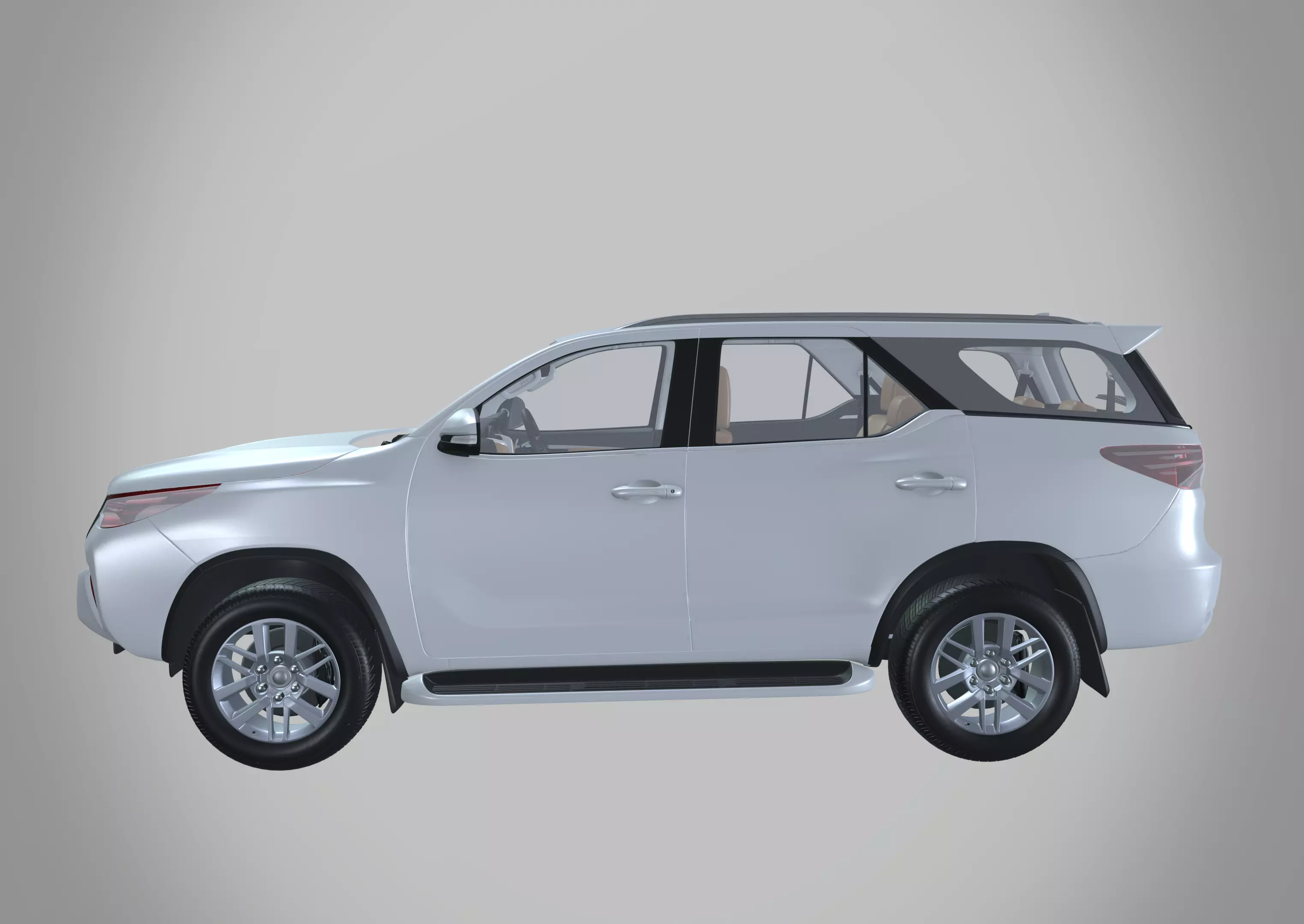 Toyota Fortuner 3D model_0