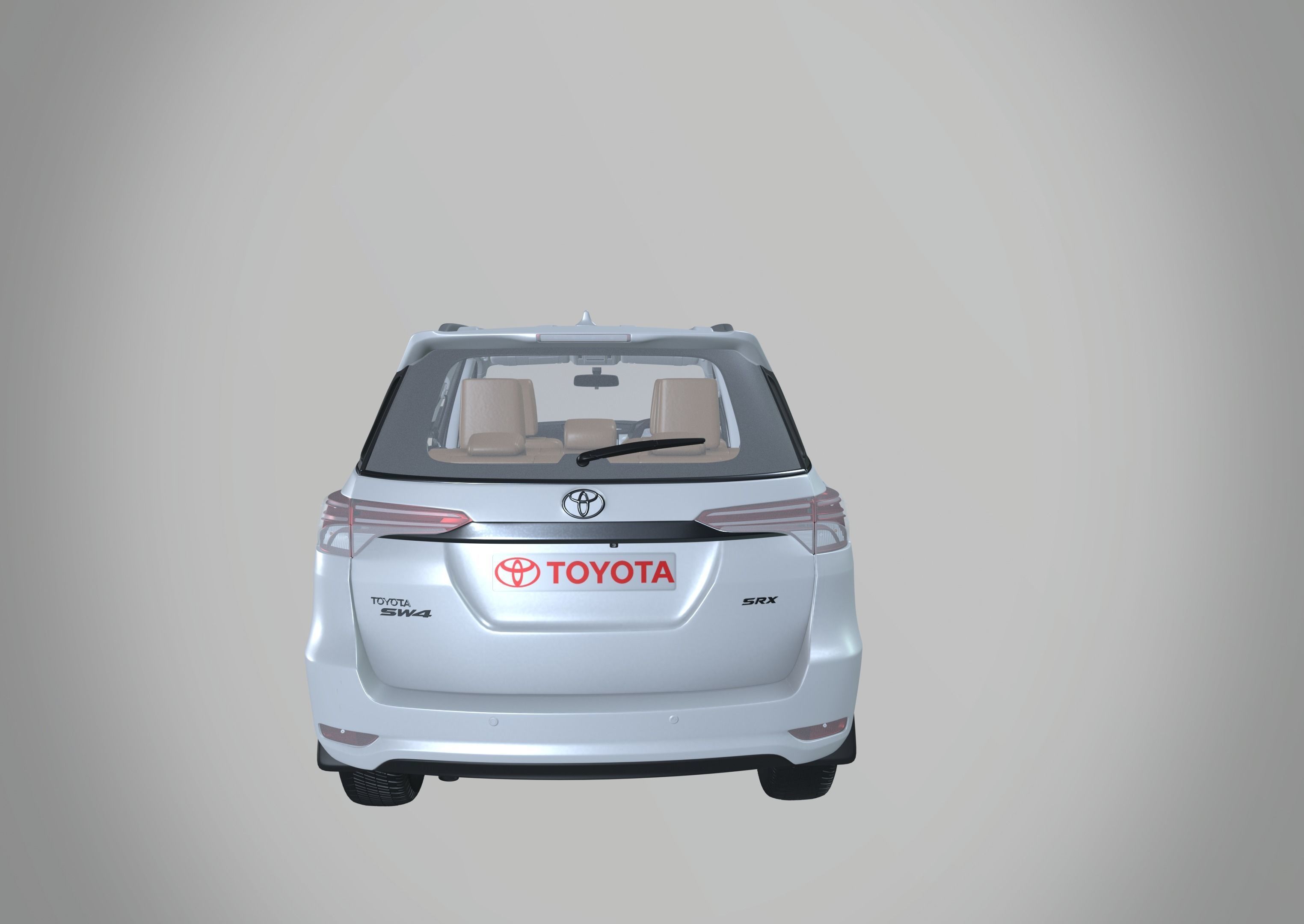 Toyota Fortuner 3D model_2