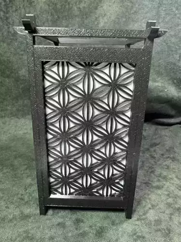 Kumiko Japanese Shoji Lantern - Shippo-kikkou 3D print model