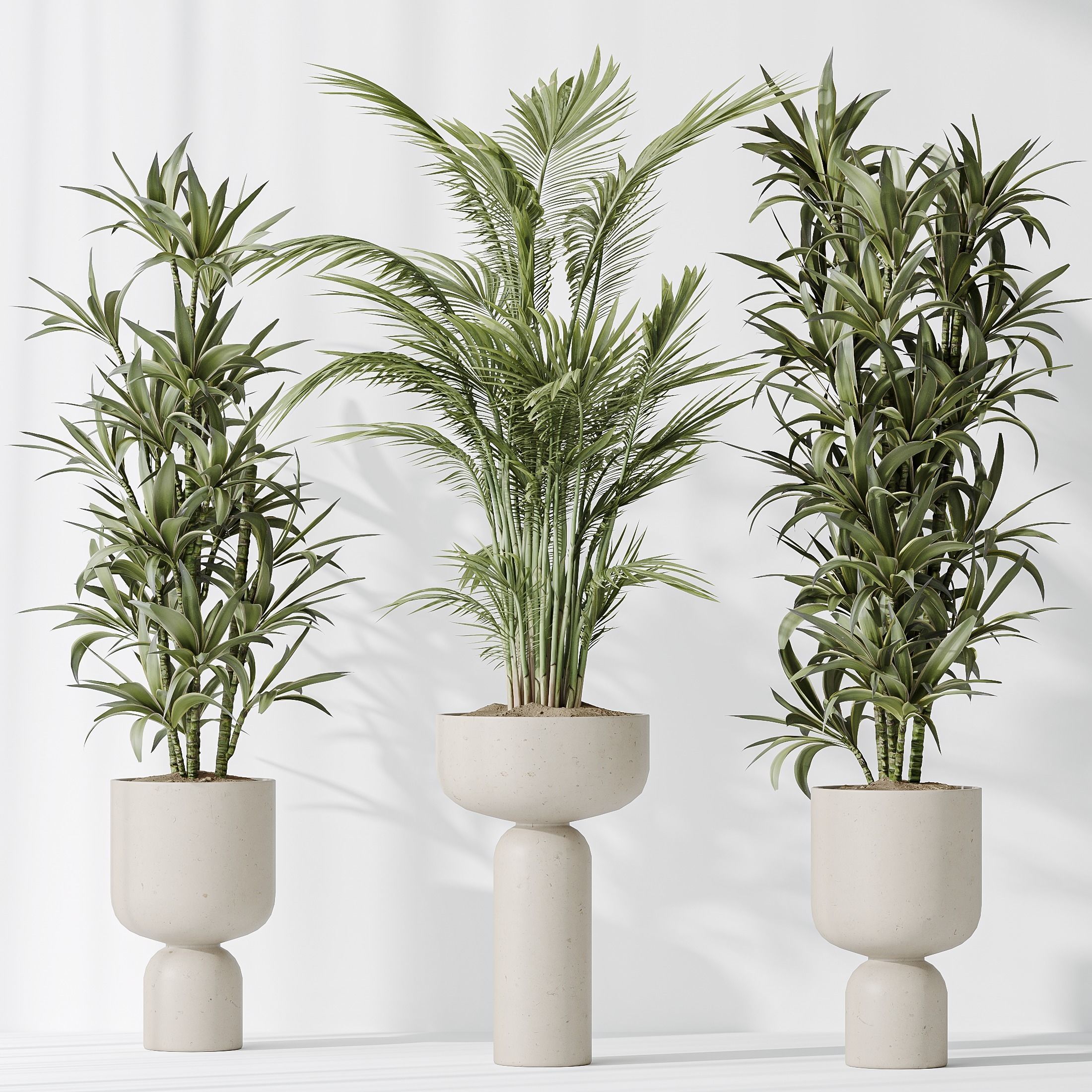 12 Different SETS of Plant Indoor SET VOL153 3D Model Collection_30