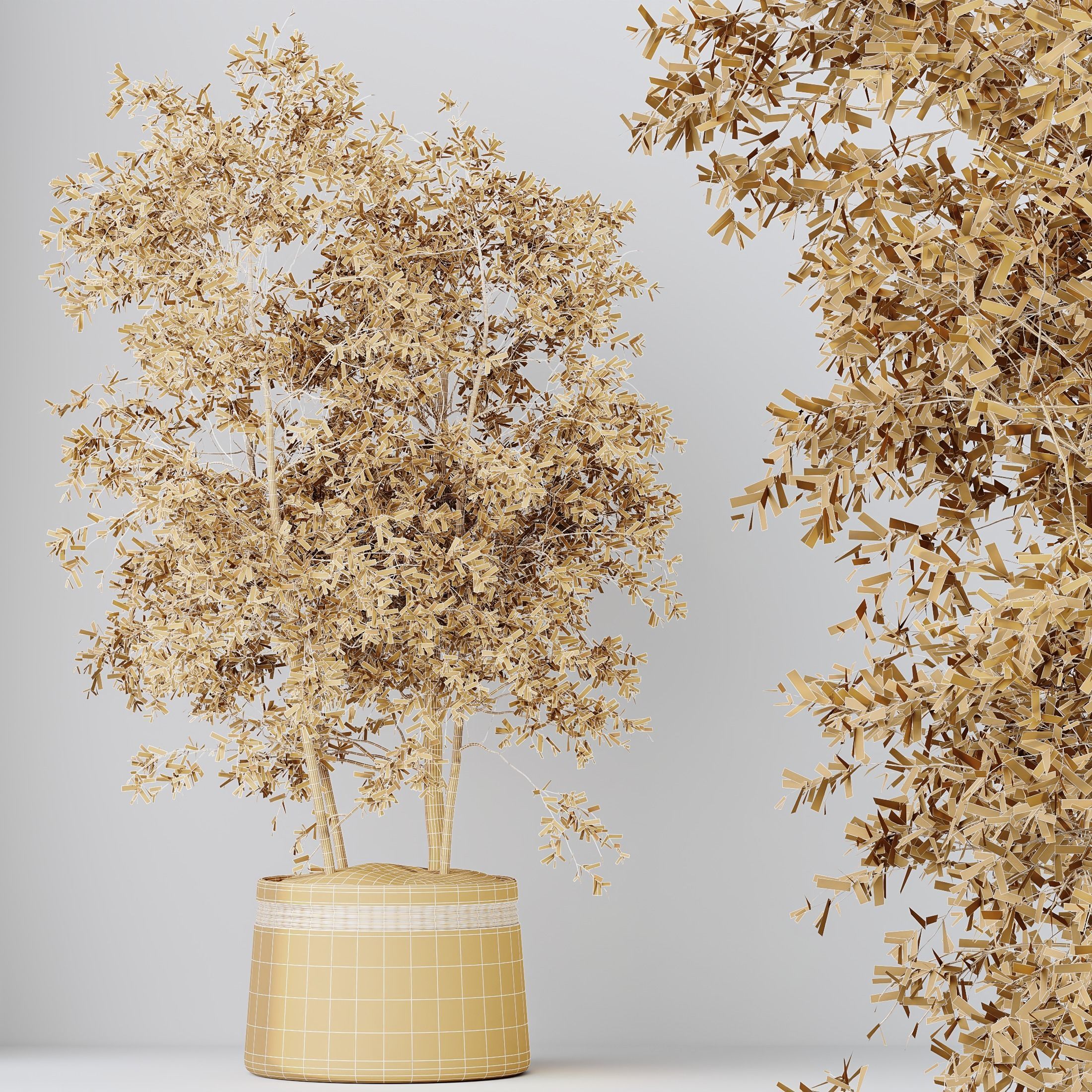 12 Different SETS of Plant Indoor SET VOL153 3D Model Collection_57