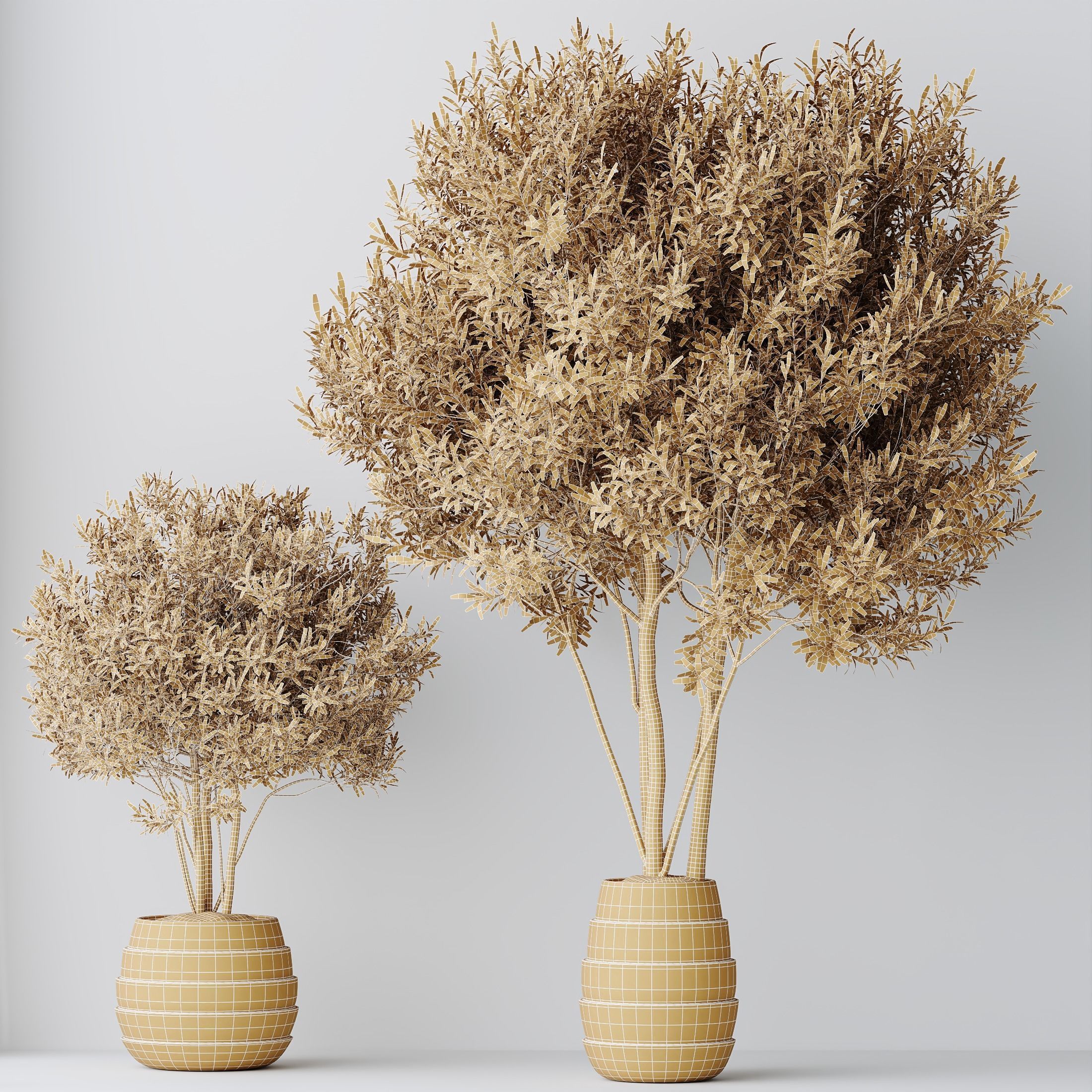 12 Different SETS of Plant Indoor SET VOL153 3D Model Collection_50