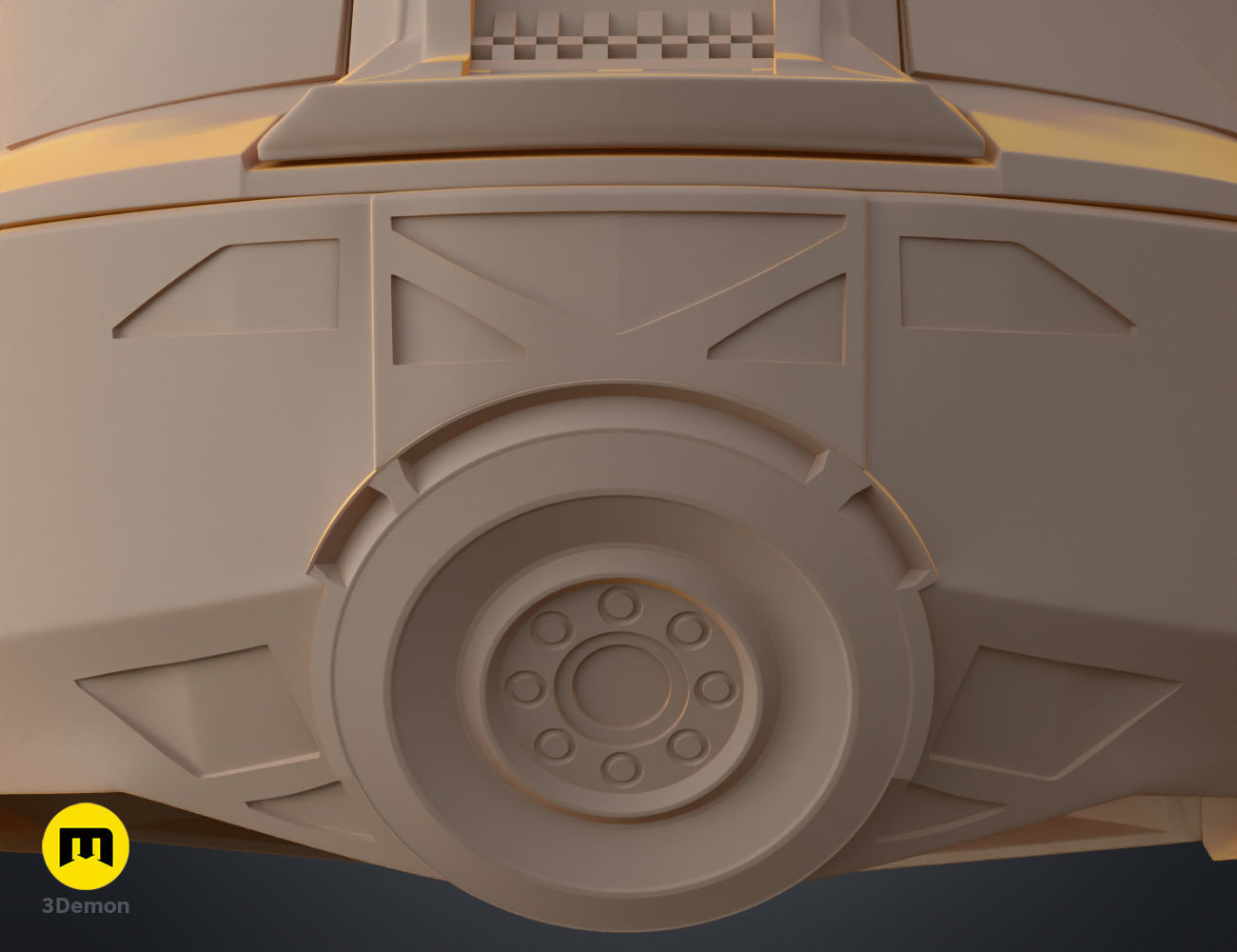 Helldivers 2 DP-40 Hero of the Federation Helmet 3D print model_10