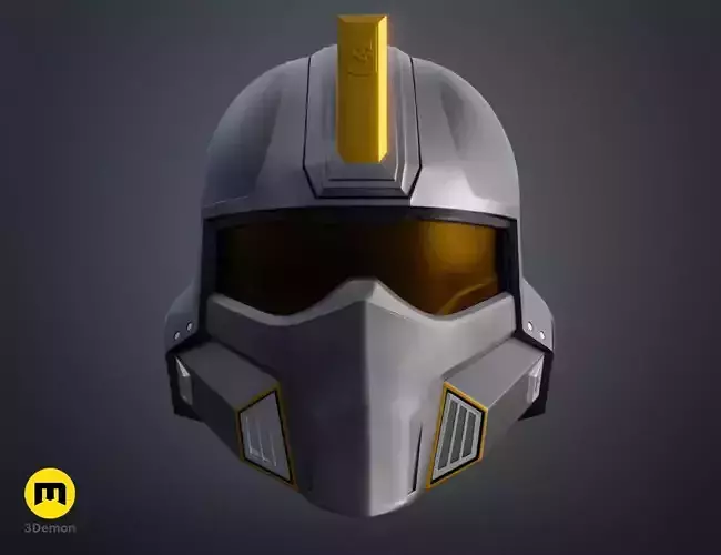 Helldivers 2 DP-40 Hero of the Federation Helmet 3D print model