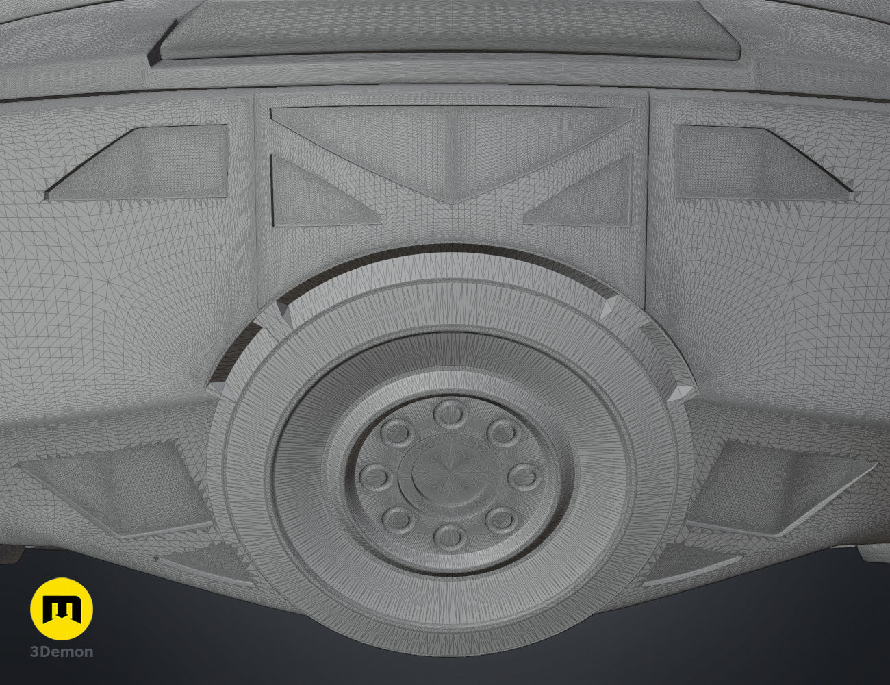 Helldivers 2 DP-40 Hero of the Federation Helmet 3D print model_13