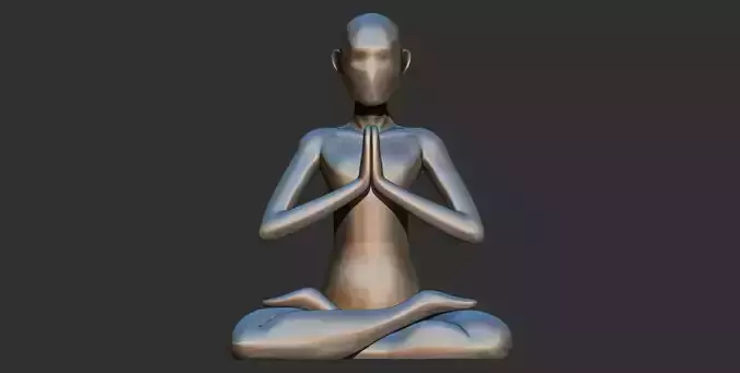  Meditation Sculpture 3D Printable model 3D print model