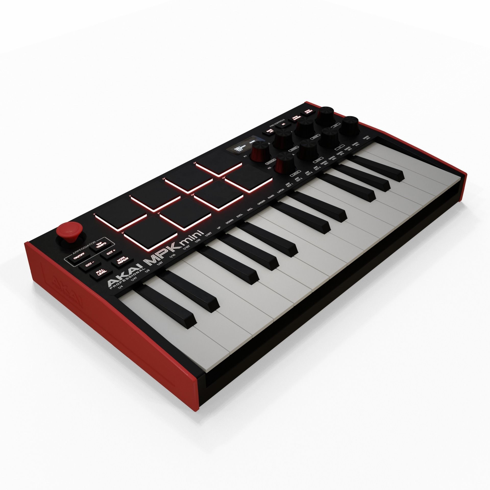 Akai MPK Mini - C4D Octane Project File  3D model_2