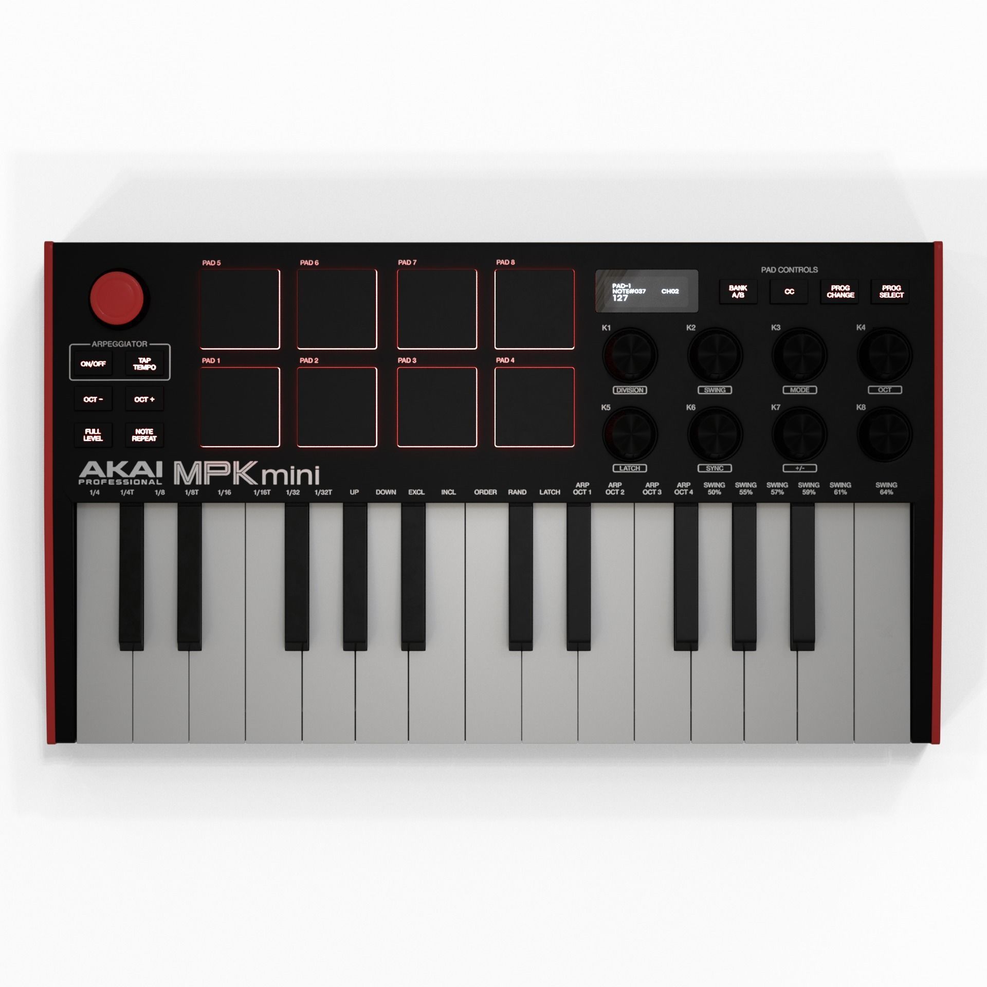 Akai MPK Mini - C4D Octane Project File  3D model_1