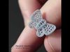 Diamond Butterfly Ring 3D print model_1