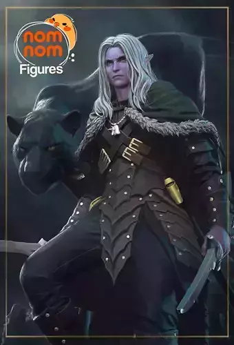 Drizzt DoUrden - Baldurs Gate 3D print model
