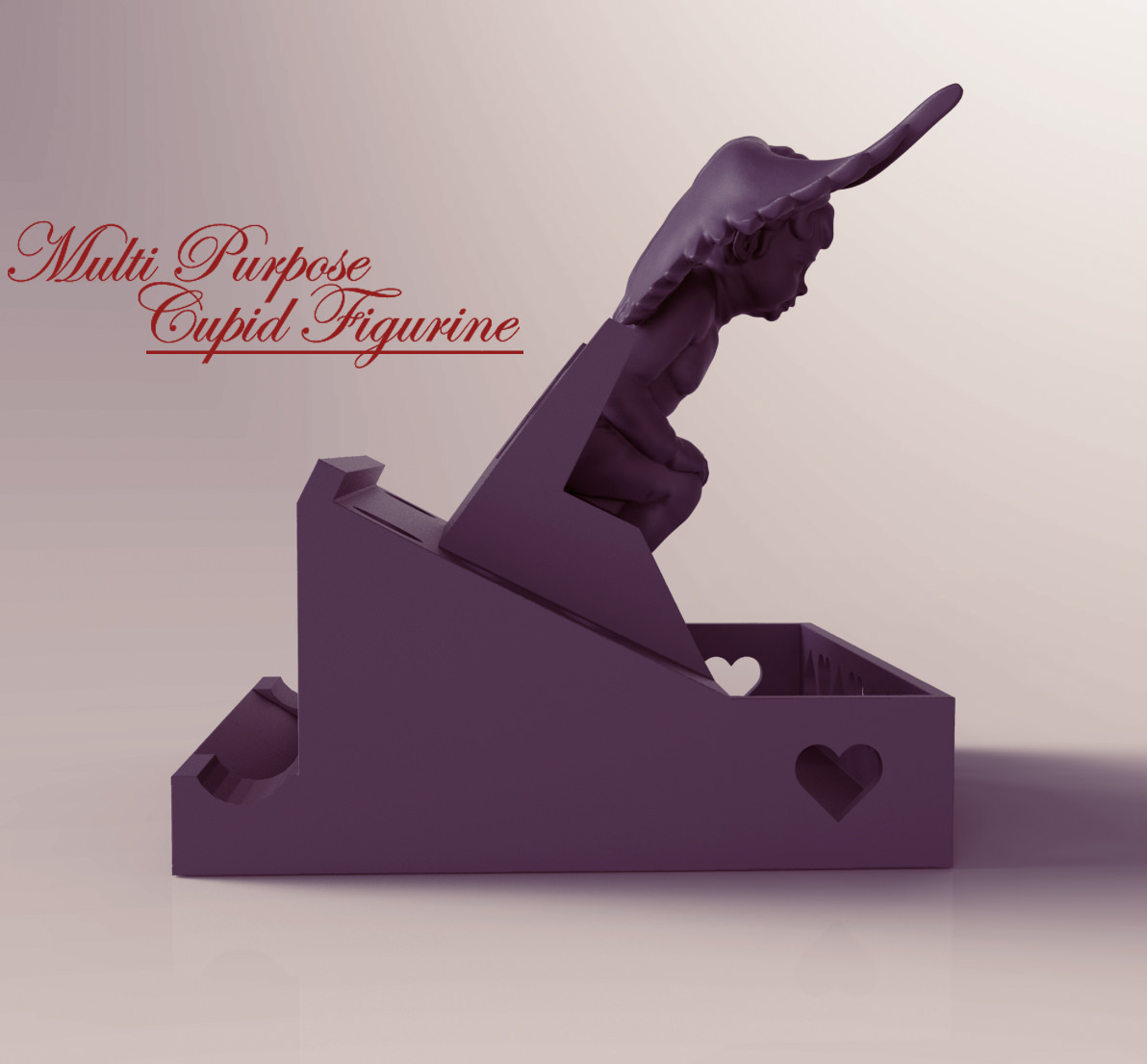 Multi Purpose Cupid Figurine 3D print model_2